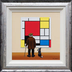 Piet Mindroan - Red, Yellow, Blue - Original by artist Chris Chapman - Wyecliffe Galleries