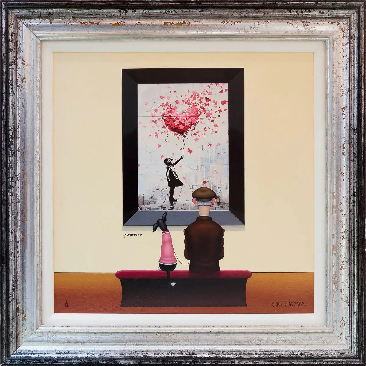 PINK - Edition - SOLD by artist Chris Chapman - Wyecliffe Galleries