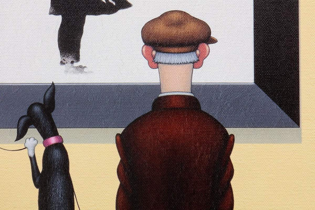 Pranksy - Two Hearts - Edition - SOLD by artist Chris Chapman - Wyecliffe Galleries