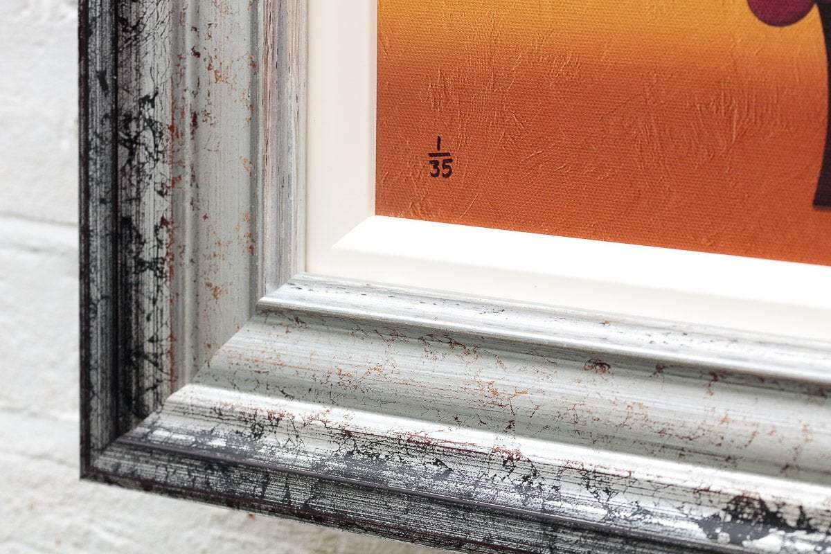 Pranksy - Two Hearts - Edition - SOLD by artist Chris Chapman - Wyecliffe Galleries