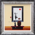 Pranksy - Two Hearts - Edition - SOLD by artist Chris Chapman - Wyecliffe Galleries
