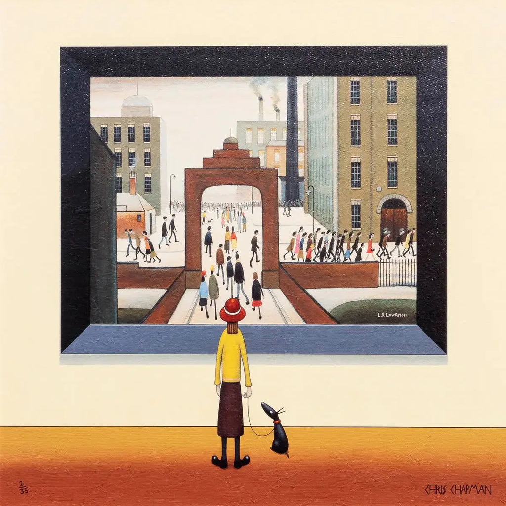 The Workers - Edition - SOLD by artist Chris Chapman - Wyecliffe Galleries