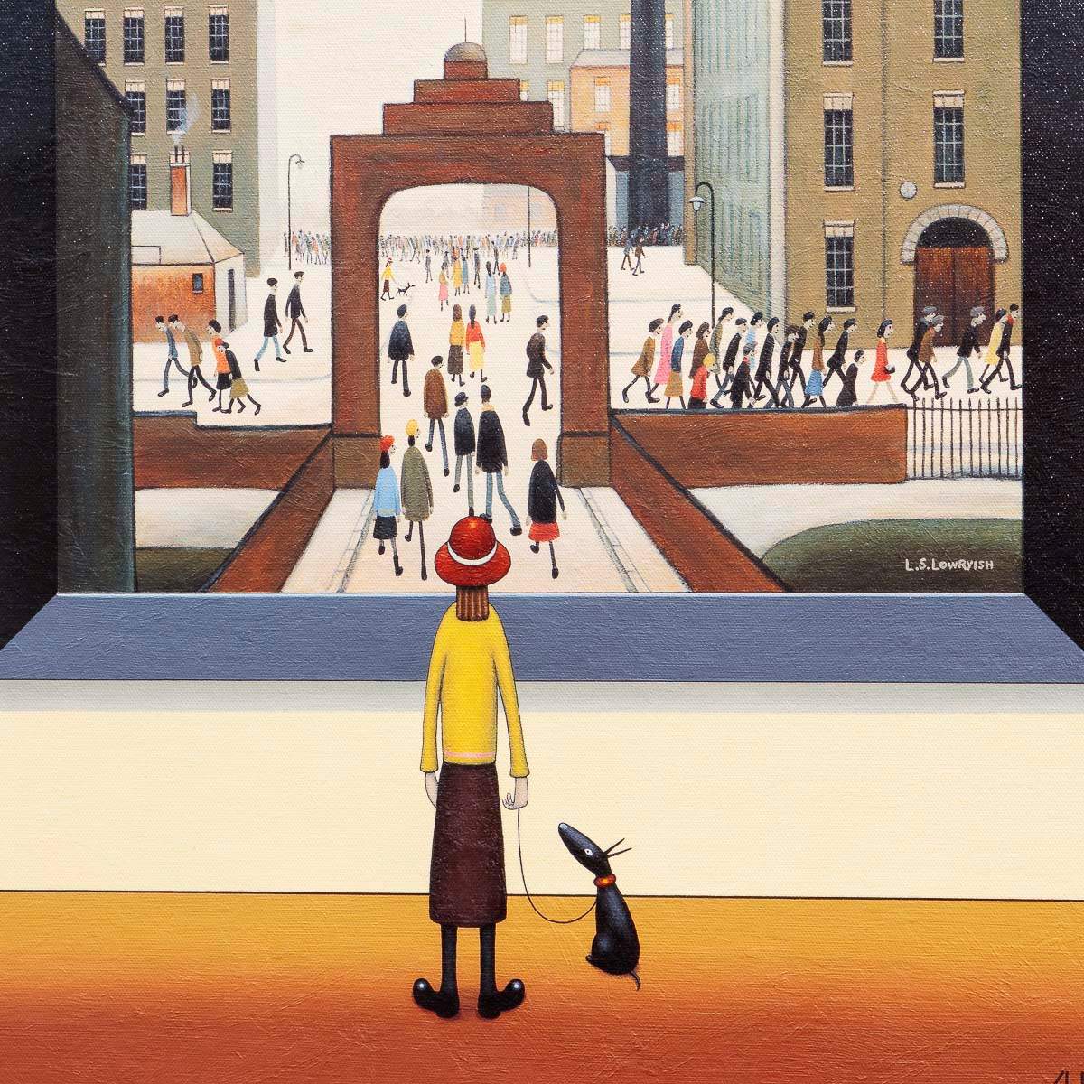 The Workers - Edition - SOLD by artist Chris Chapman - Wyecliffe Galleries