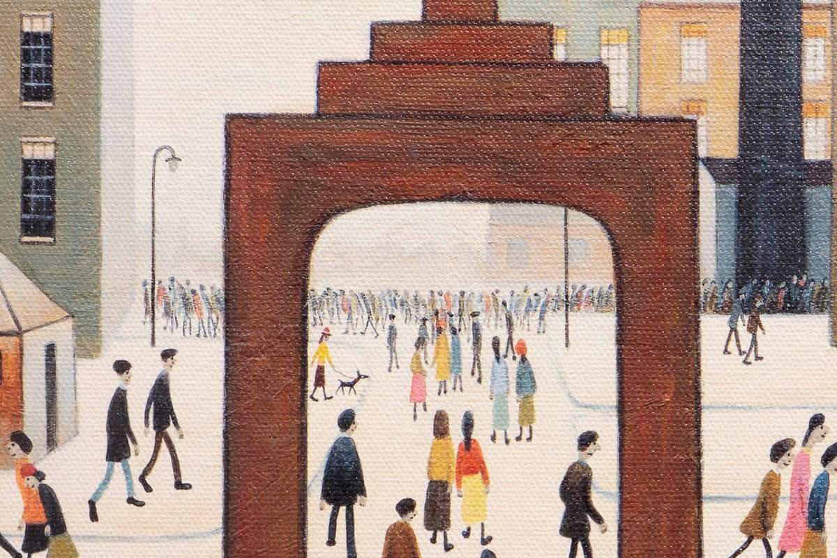 The Workers - Edition - SOLD by artist Chris Chapman - Wyecliffe Galleries