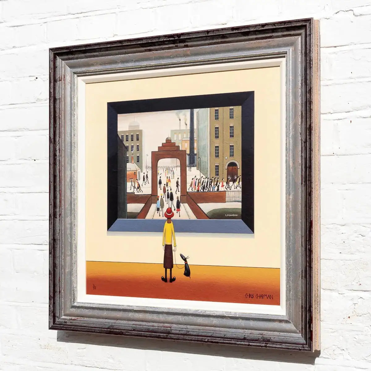 The Workers - Edition - SOLD by artist Chris Chapman - Wyecliffe Galleries