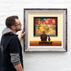 Billiards In The Bar - Edition by artist Chris Chapman - Wyecliffe Galleries