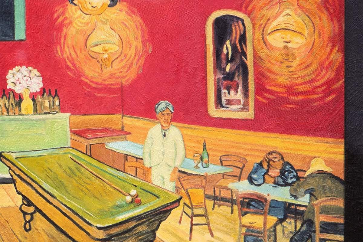 Billiards In The Bar - Edition by artist Chris Chapman - Wyecliffe Galleries