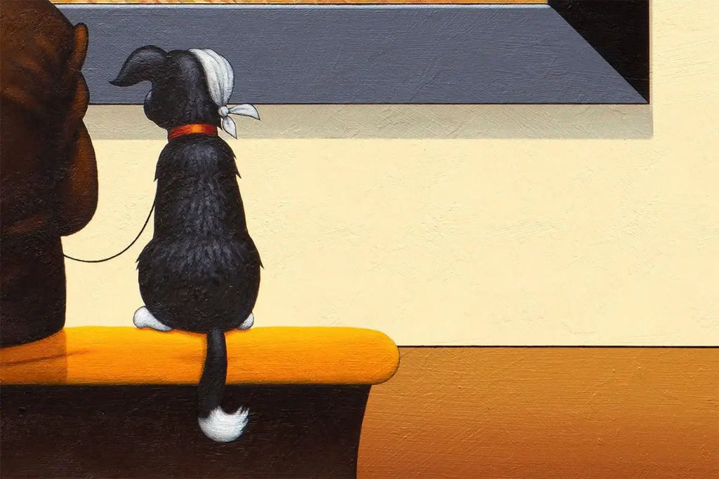 Billiards In The Bar - Edition by artist Chris Chapman - Wyecliffe Galleries