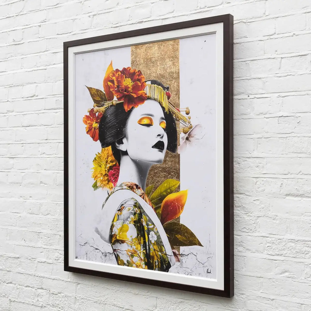 Benitsubaki - Original by artist Chuck - Wyecliffe Galleries