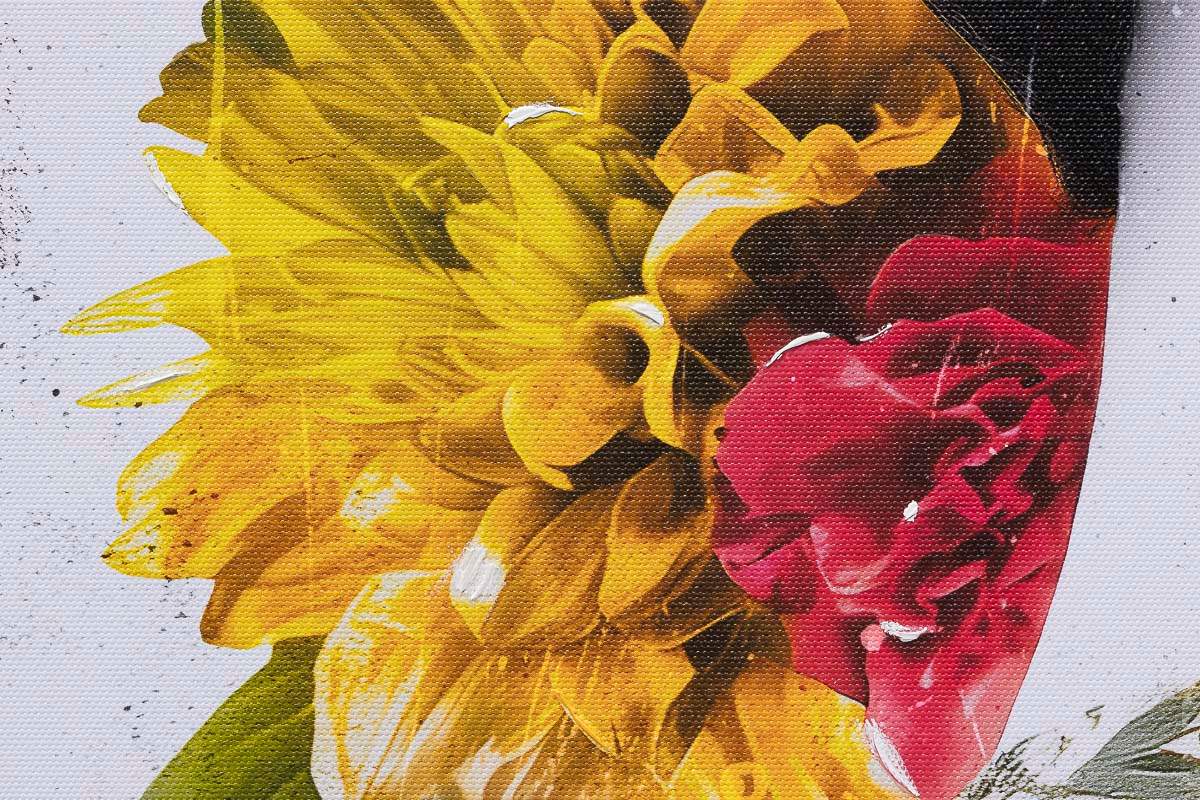 Benitsubaki - Original by artist Chuck - Wyecliffe Galleries