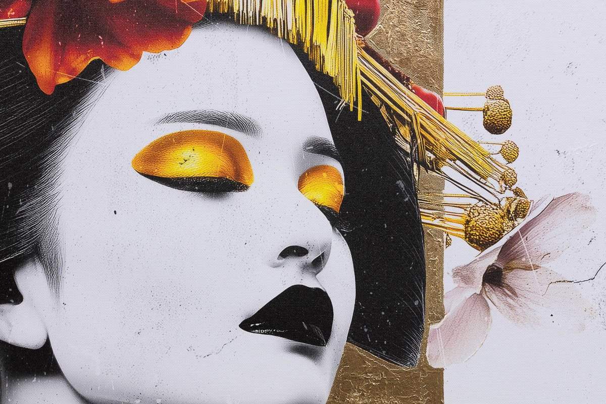 Benitsubaki - Original by artist Chuck - Wyecliffe Galleries