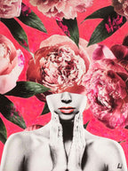 Bubblegum Pink - Original by artist Chuck - Wyecliffe Galleries