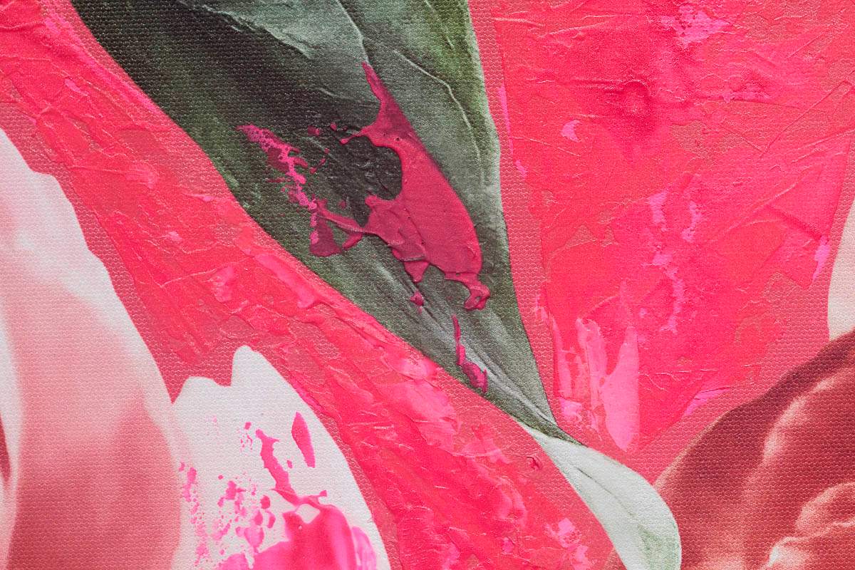 Bubblegum Pink - Original by artist Chuck - Wyecliffe Galleries