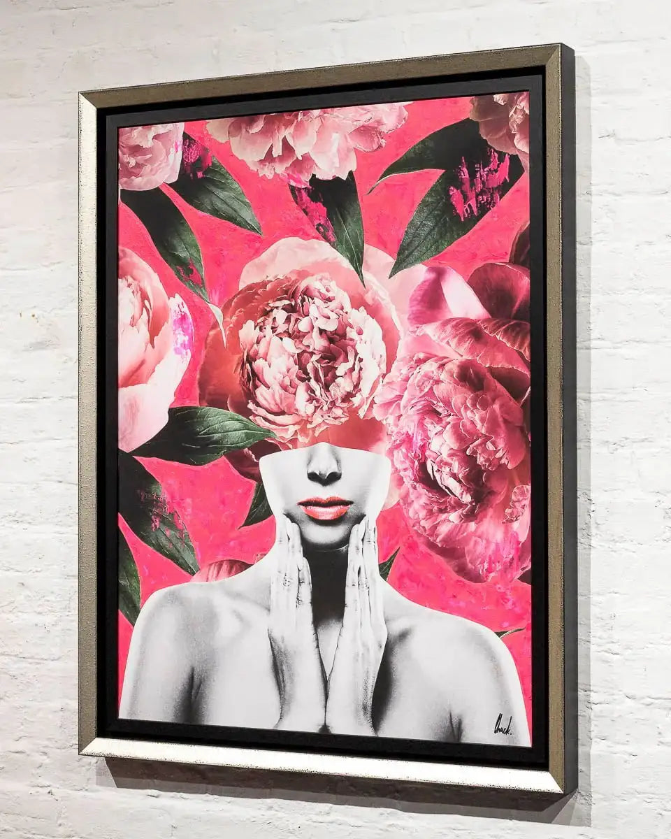 Bubblegum Pink - Original by artist Chuck - Wyecliffe Galleries