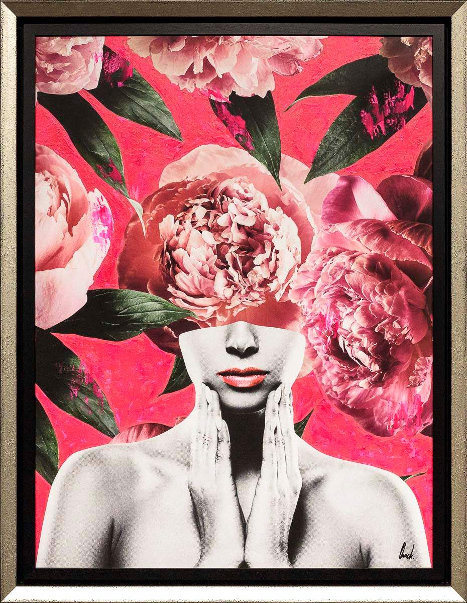 Bubblegum Pink - Original by artist Chuck - Wyecliffe Galleries