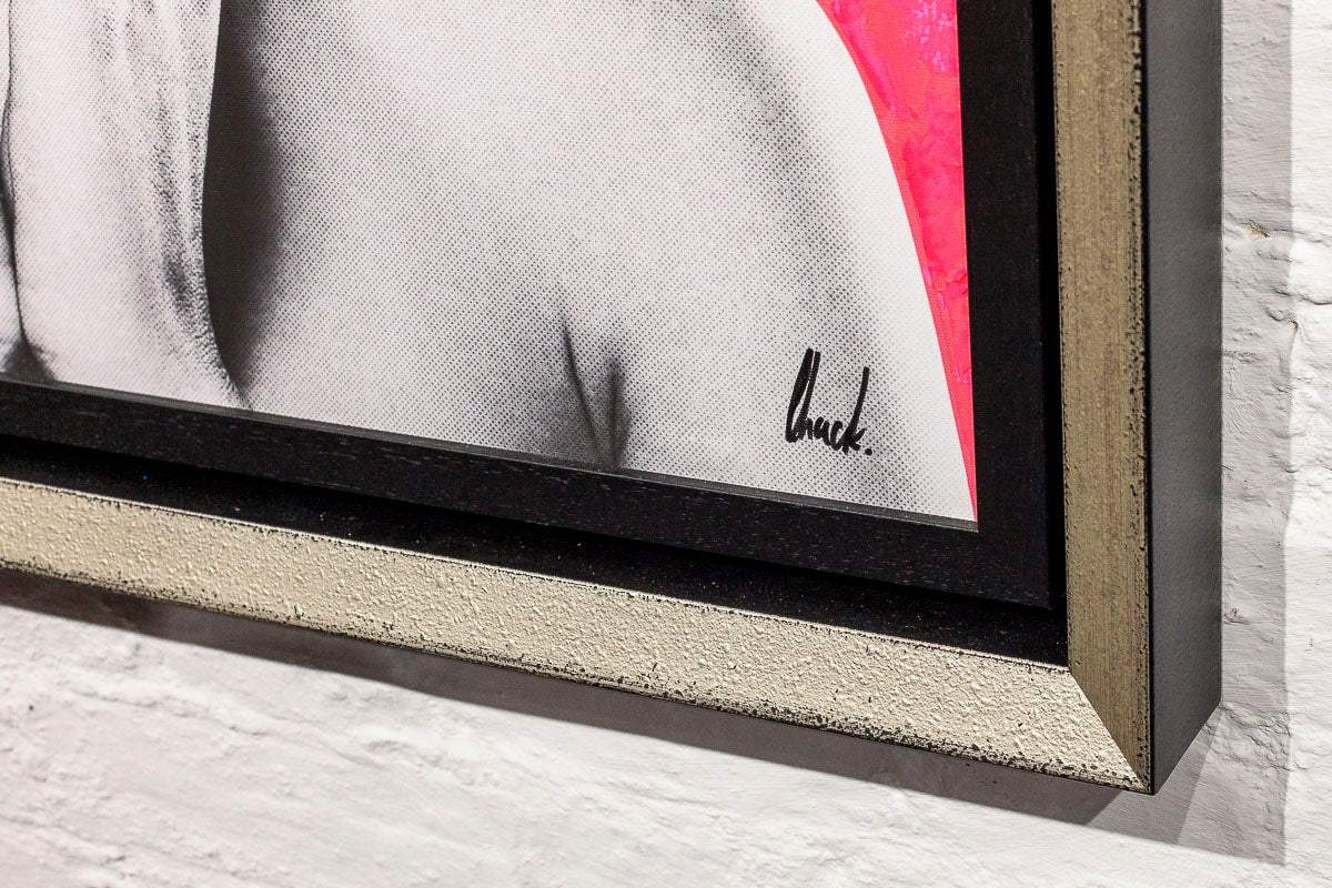 Bubblegum Pink - Original by artist Chuck - Wyecliffe Galleries