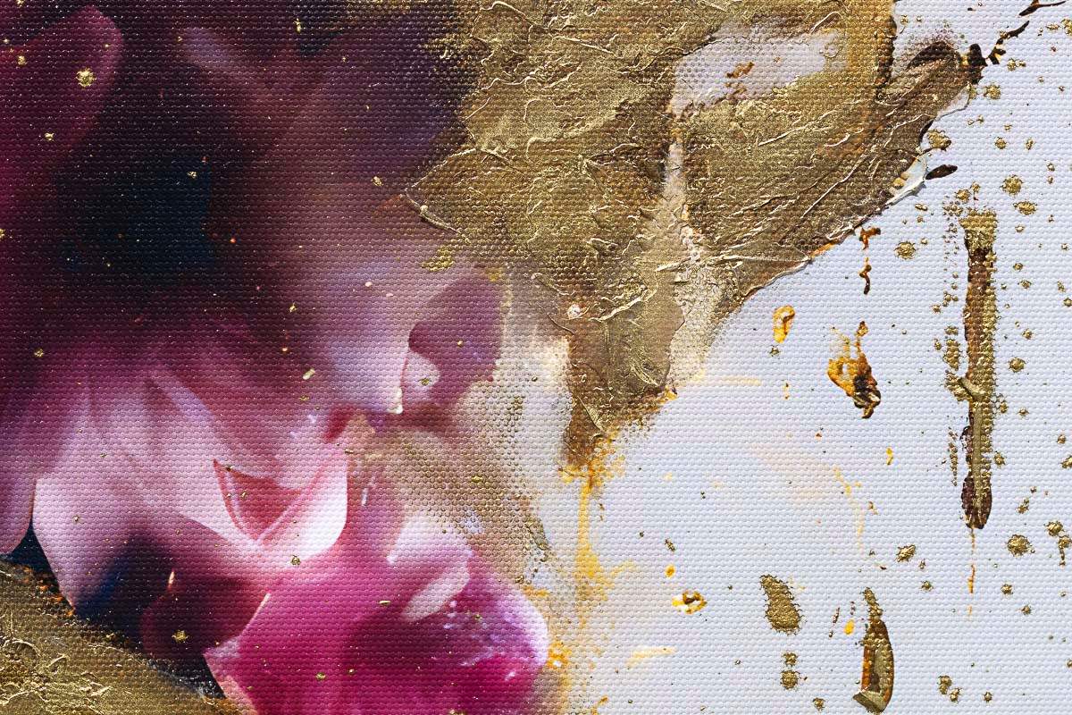 Evangeline's Vibrance - Original - SOLD by artist Chuck - Wyecliffe Galleries