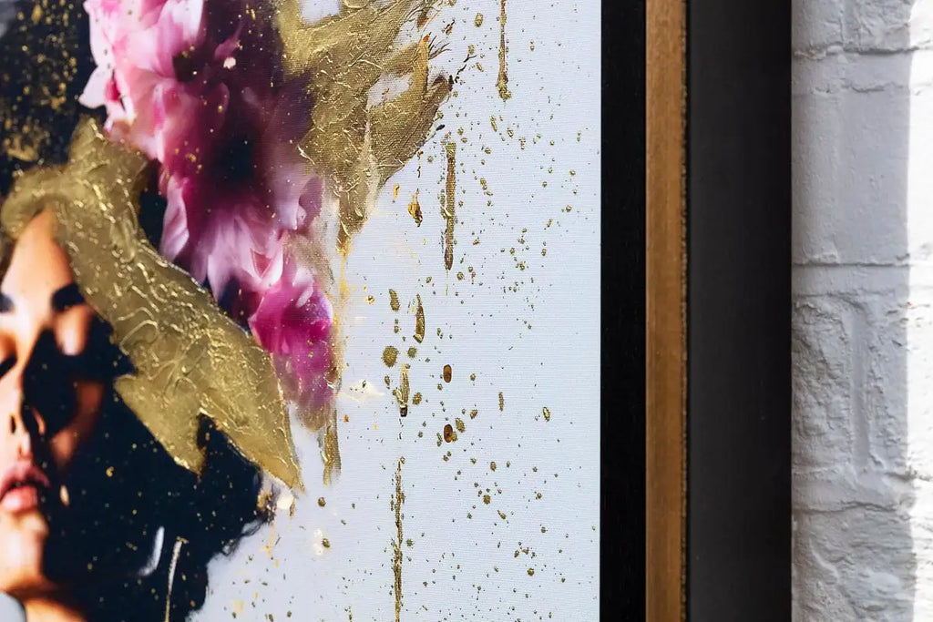 Evangeline's Vibrance - Original - SOLD by artist Chuck - Wyecliffe Galleries