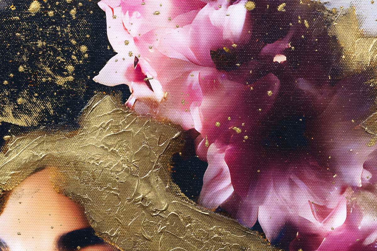 Evangeline's Vibrance - Original - SOLD by artist Chuck - Wyecliffe Galleries