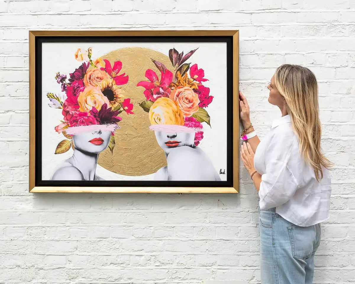 Infinite Harmony - Original by artist Chuck - Wyecliffe Galleries