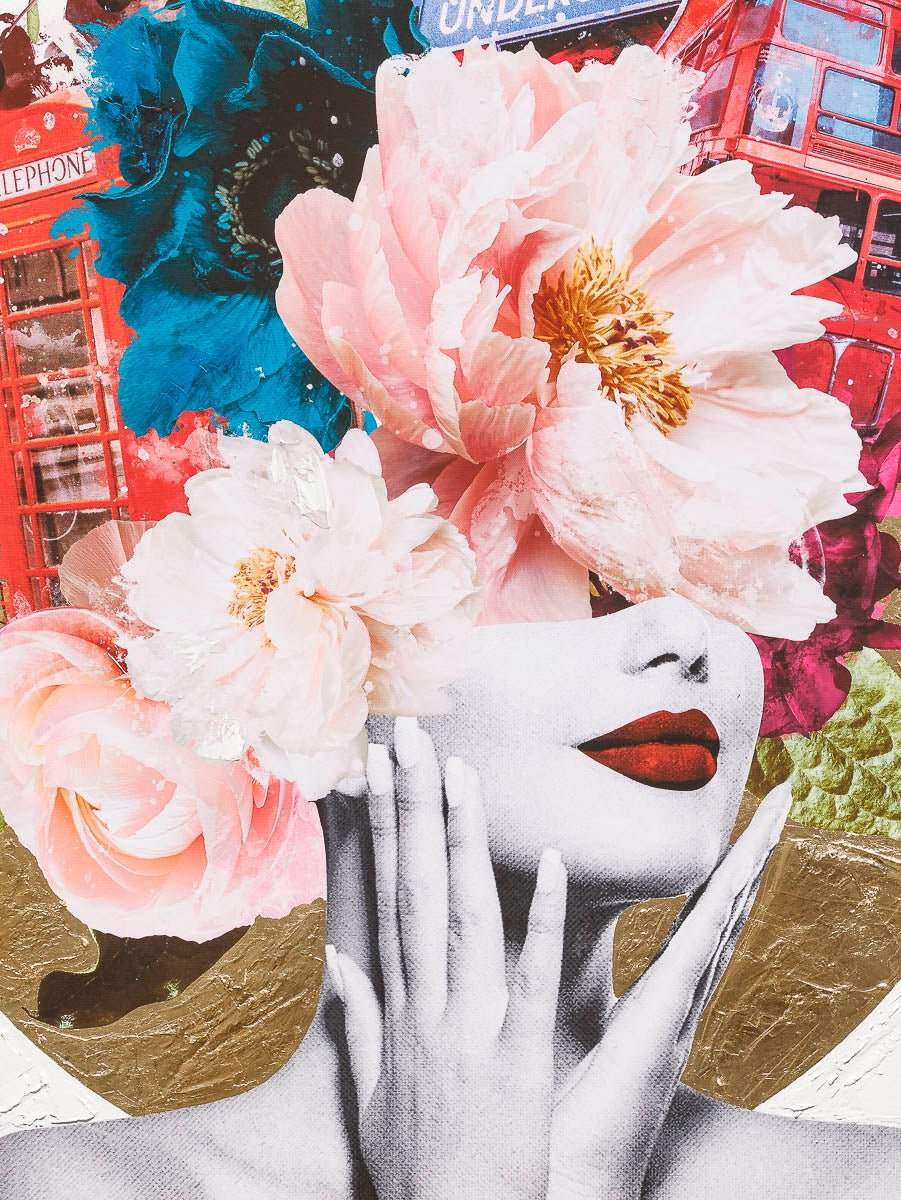 London's Calling - Original - SOLD by artist Chuck - Wyecliffe Galleries