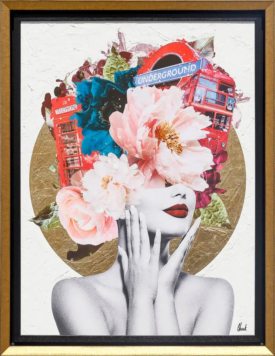 London's Calling - Original - SOLD by artist Chuck - Wyecliffe Galleries