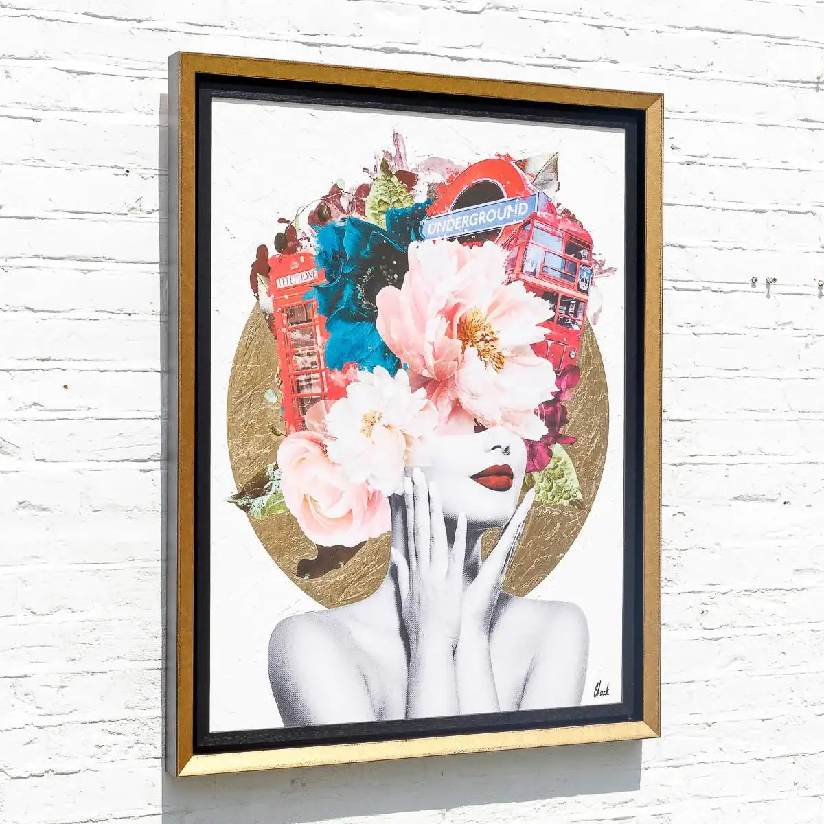 London's Calling - Original - SOLD by artist Chuck - Wyecliffe Galleries