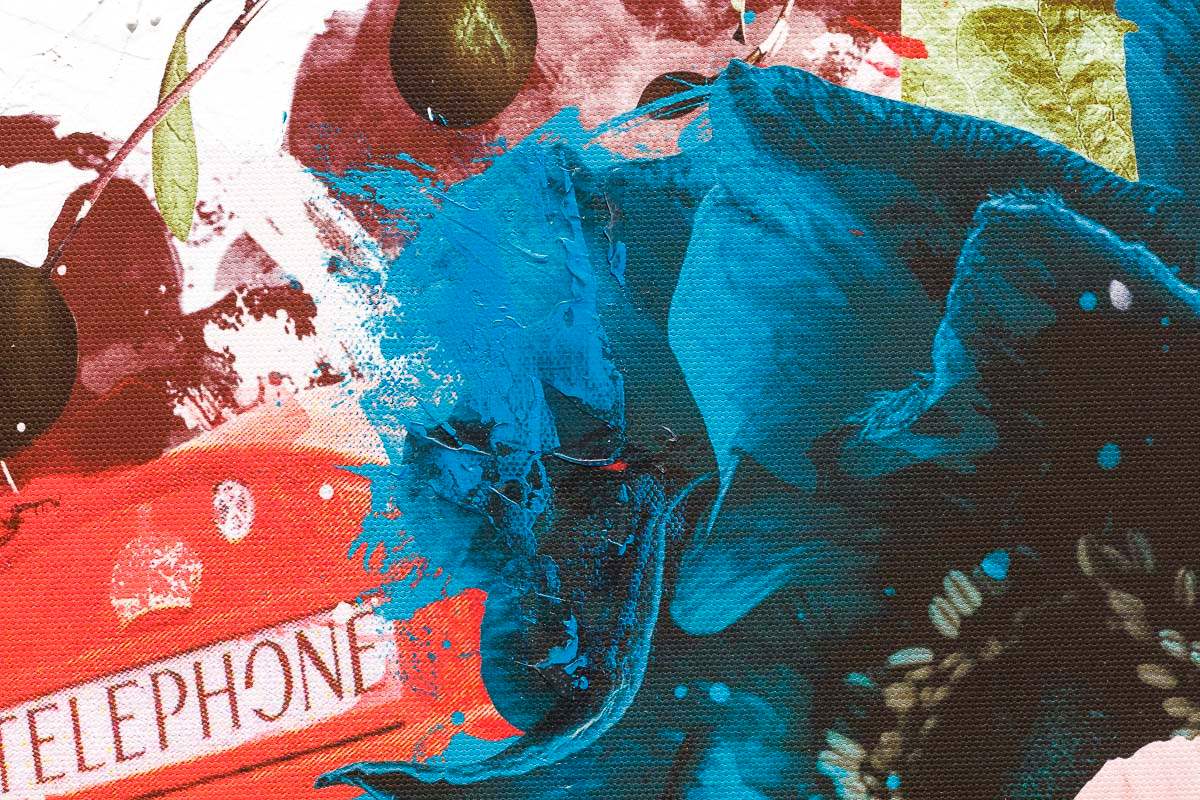 London's Calling - Original - SOLD by artist Chuck - Wyecliffe Galleries