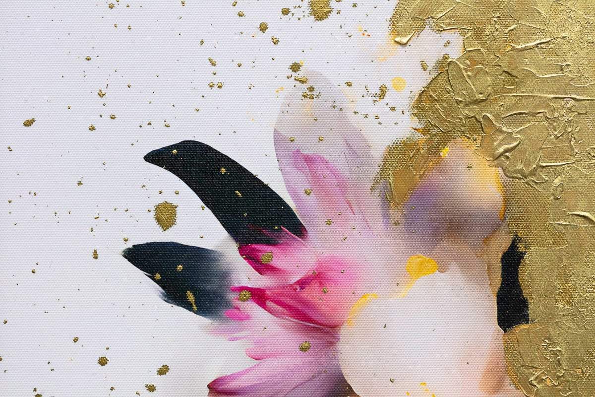 Mauve's Melody - Original - SOLD by artist Chuck - Wyecliffe Galleries