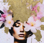 Mauve's Melody - Original - SOLD by artist Chuck - Wyecliffe Galleries