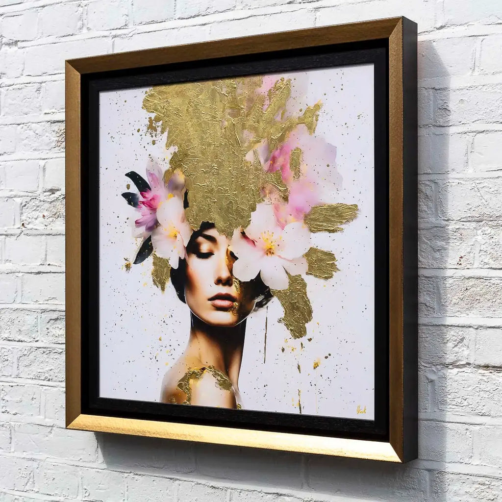 Mauve's Melody - Original - SOLD by artist Chuck - Wyecliffe Galleries