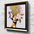 Mauve's Melody - Original - SOLD by artist Chuck - Wyecliffe Galleries