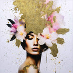 Mauve's Melody - Original - SOLD by artist Chuck - Wyecliffe Galleries