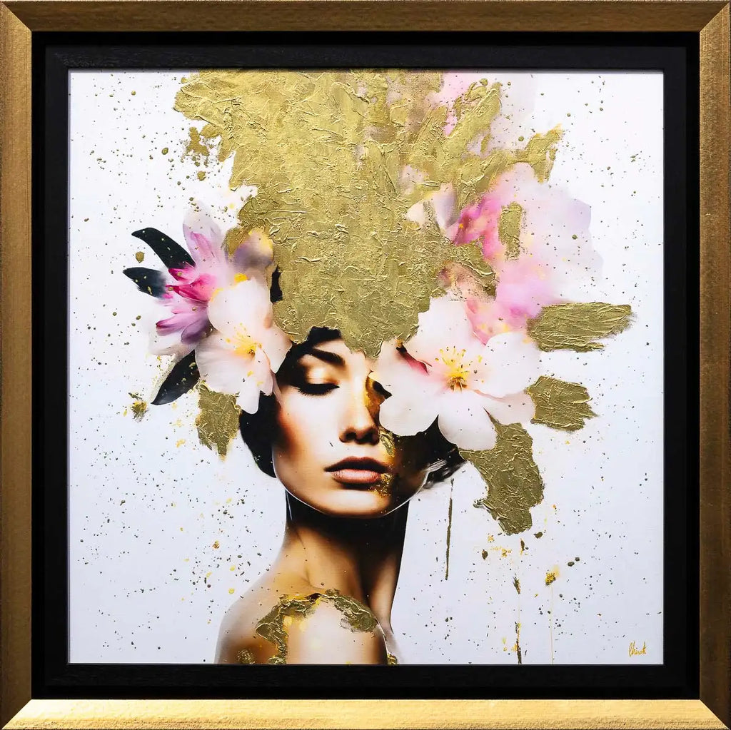 Mauve's Melody - Original - SOLD by artist Chuck - Wyecliffe Galleries