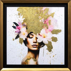 Mauve's Melody - Original - SOLD by artist Chuck - Wyecliffe Galleries