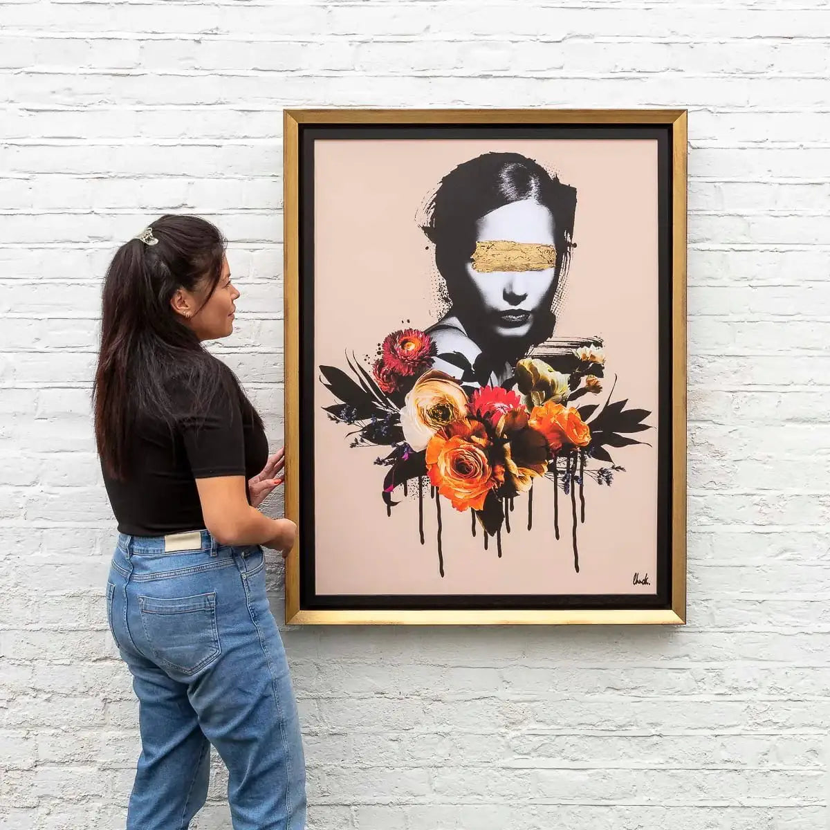 Momoiro - Original by artist Chuck - Wyecliffe Galleries