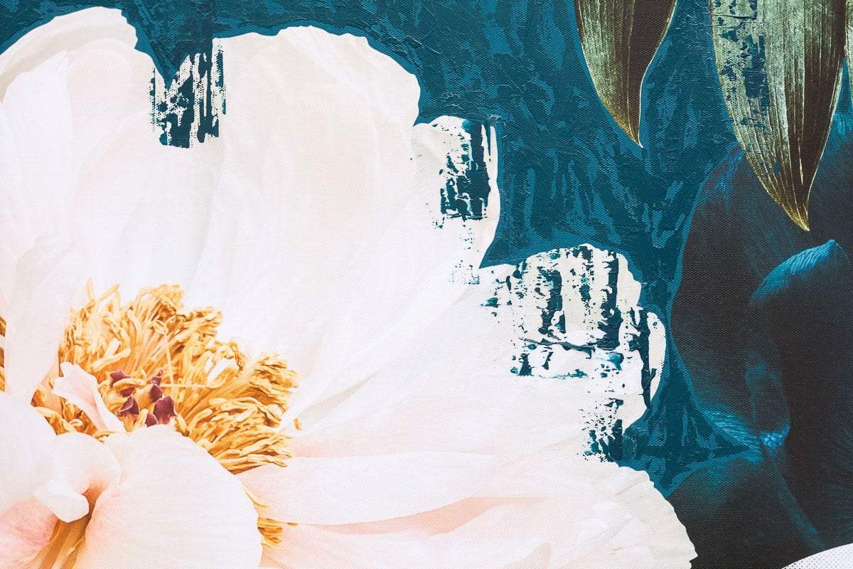 Olympic Blue - Original - SOLD by artist Chuck - Wyecliffe Galleries