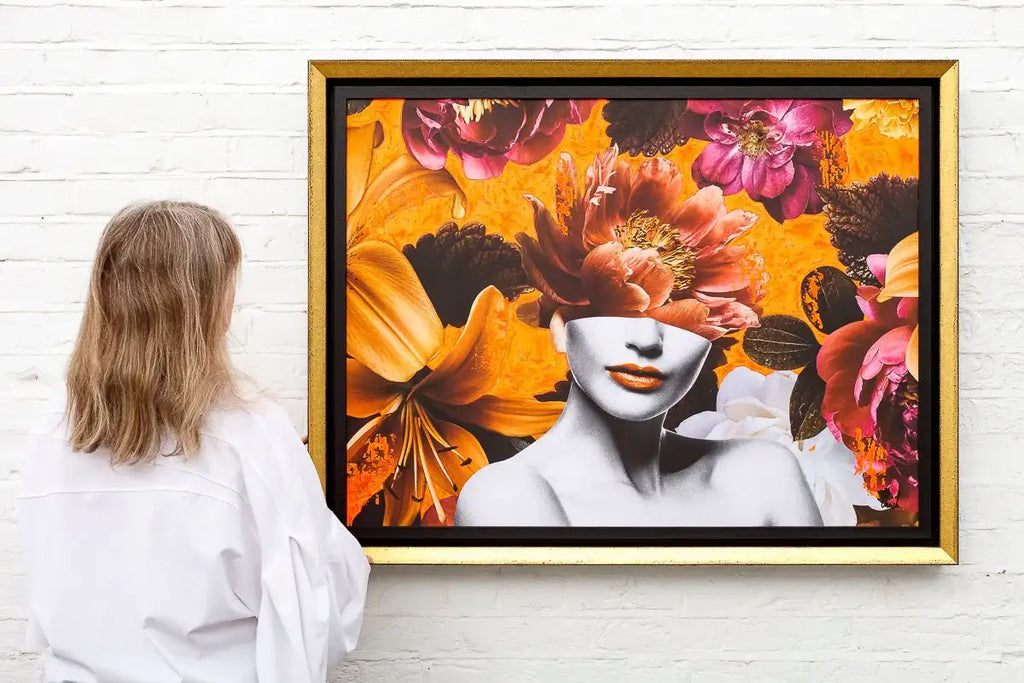 Tangerine Dreams - Original - SOLD by artist Chuck - Wyecliffe Galleries