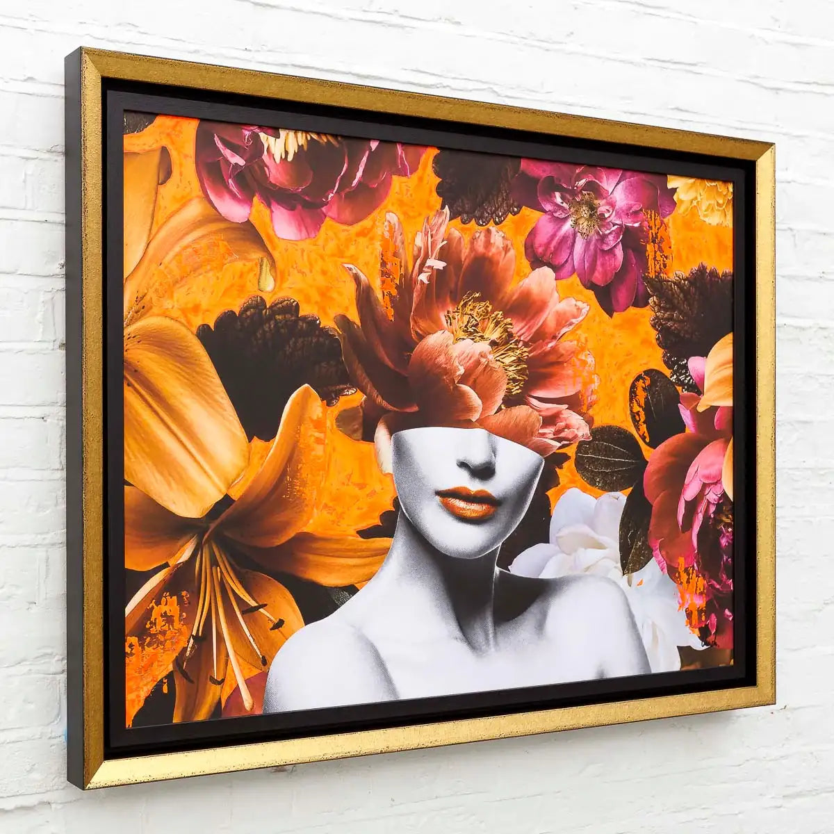 Tangerine Dreams - Original - SOLD by artist Chuck - Wyecliffe Galleries