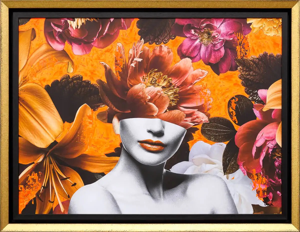 Tangerine Dreams - Original - SOLD by artist Chuck - Wyecliffe Galleries