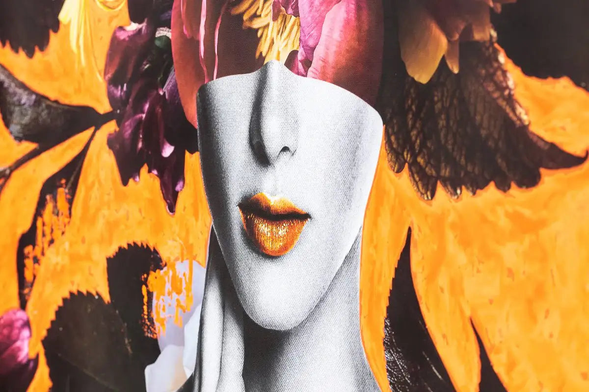 Tango Orange - Original by artist Chuck - Wyecliffe Galleries