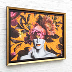 Tango Orange - Original by artist Chuck - Wyecliffe Galleries