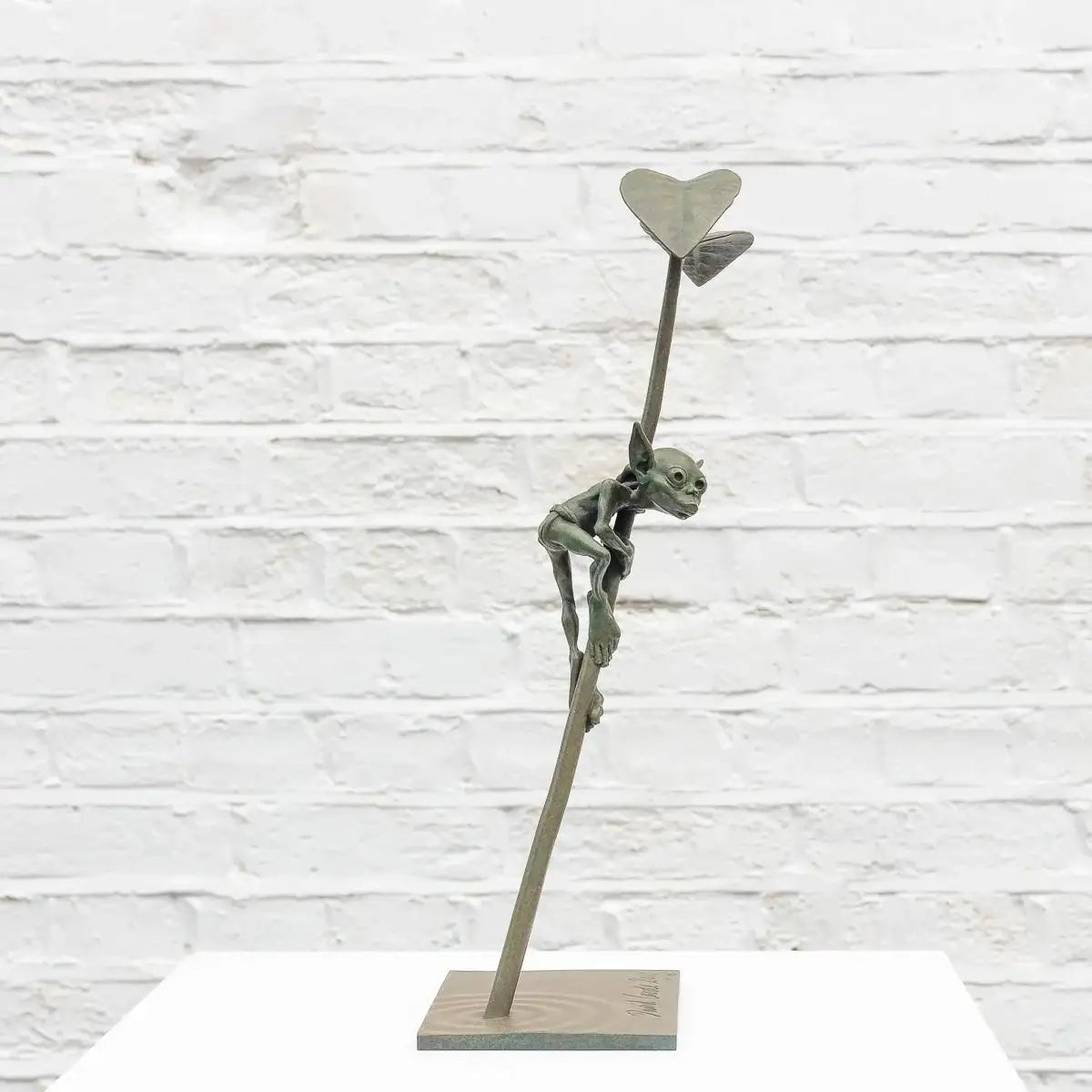 Amazon Goblin - Bronze Sculpture (Small) - Edition by artist David Goode - Wyecliffe Galleries