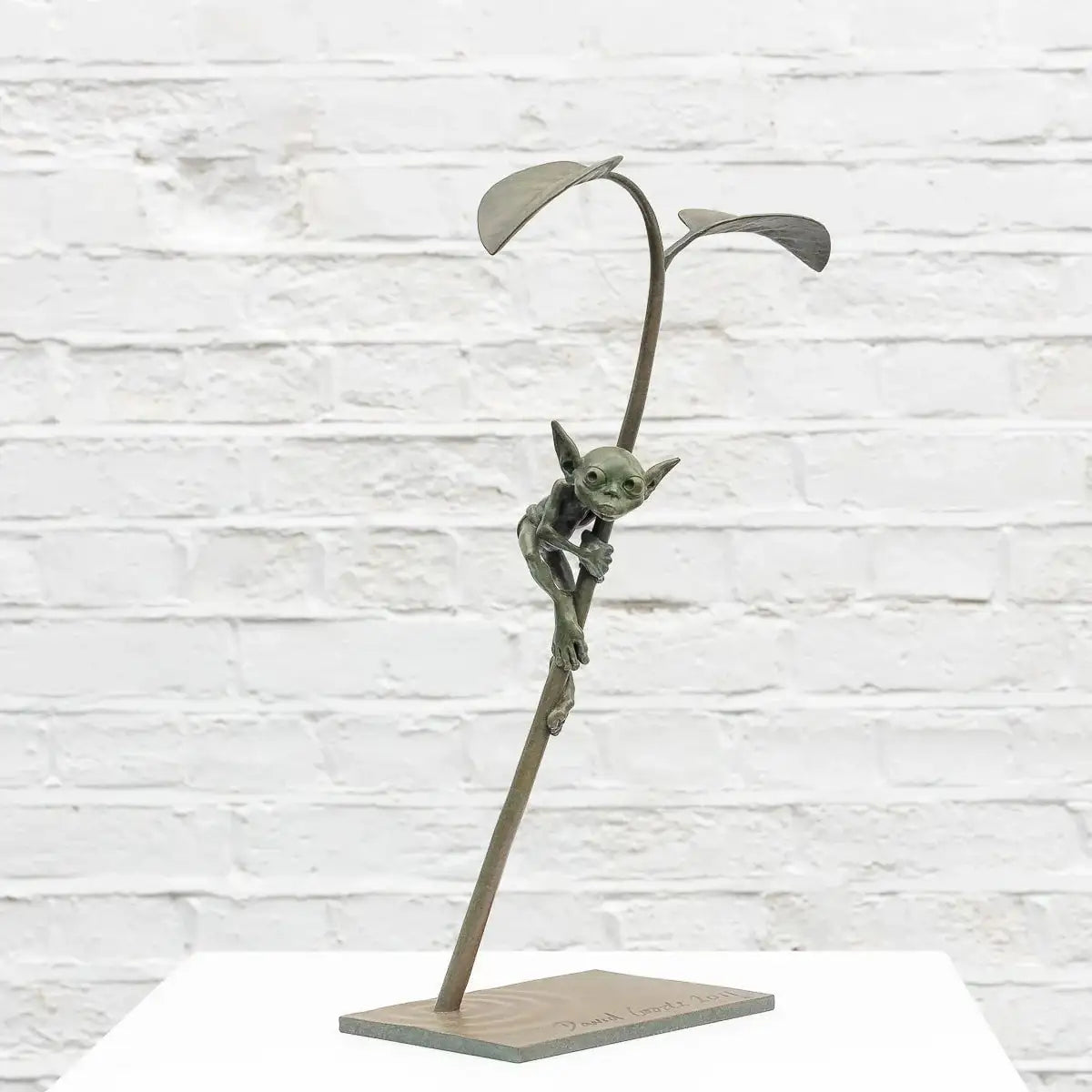 Amazon Goblin - Bronze Sculpture (Small) - Edition by artist David Goode - Wyecliffe Galleries