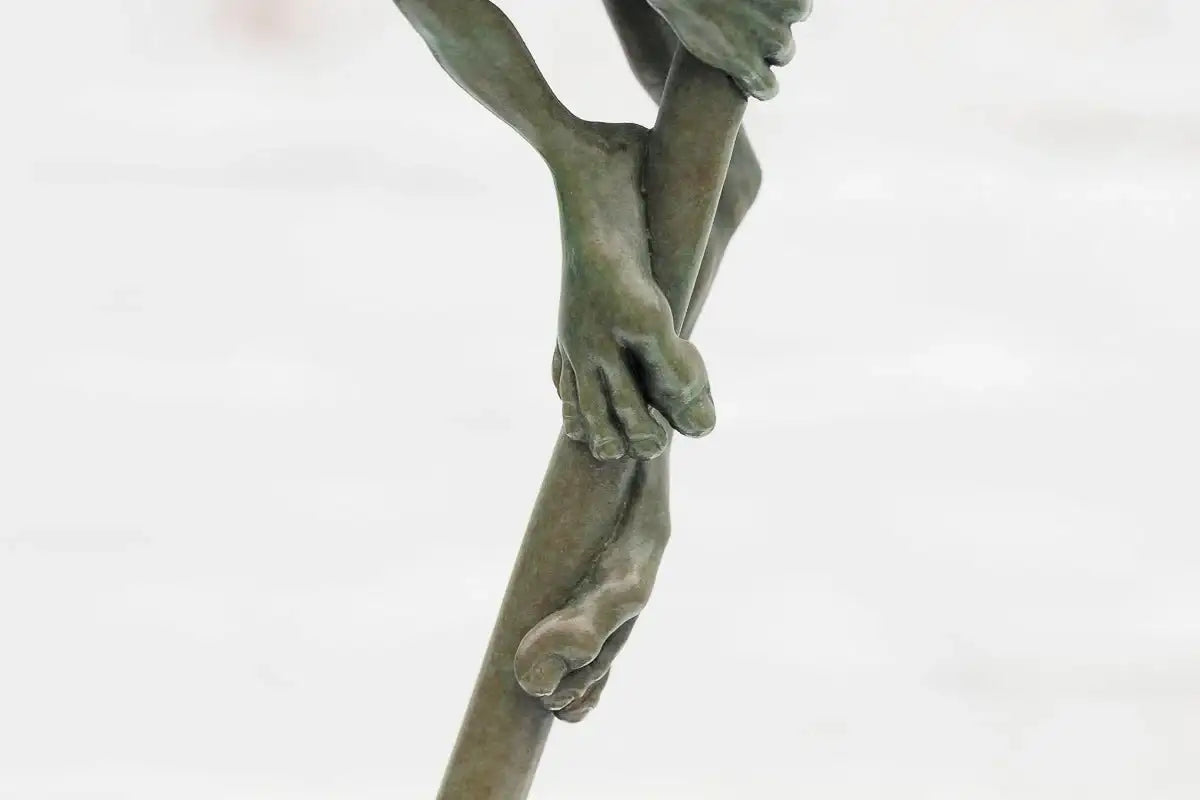 Amazon Goblin - Bronze Sculpture (Small) - Edition by artist David Goode - Wyecliffe Galleries