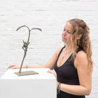 Amazon Goblin - Bronze Sculpture (Small) - Edition by artist David Goode - Wyecliffe Galleries