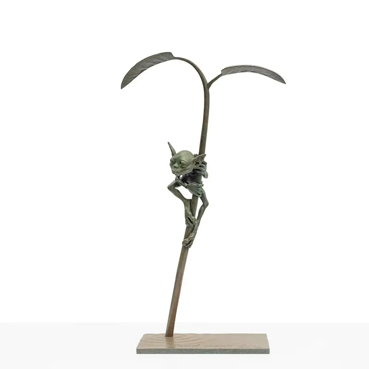 Amazon Goblin - Bronze Sculpture (Small) - Edition by artist David Goode - Wyecliffe Galleries