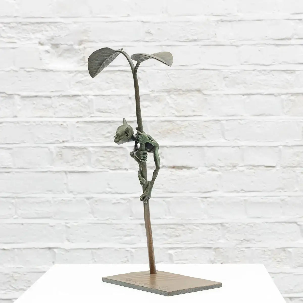 Amazon Goblin - Bronze Sculpture (Small) - Edition by artist David Goode - Wyecliffe Galleries