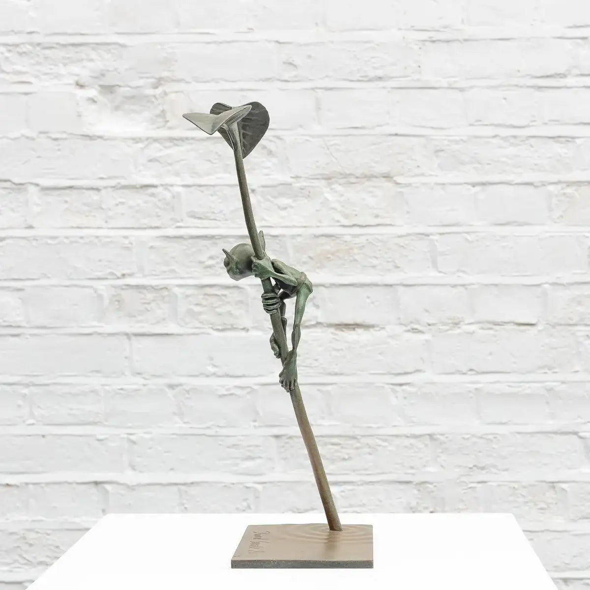 Amazon Goblin - Bronze Sculpture (Small) - Edition by artist David Goode - Wyecliffe Galleries