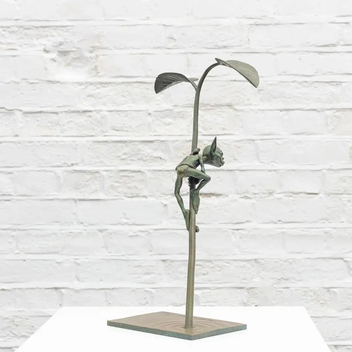 Amazon Goblin - Bronze Sculpture (Small) - Edition by artist David Goode - Wyecliffe Galleries